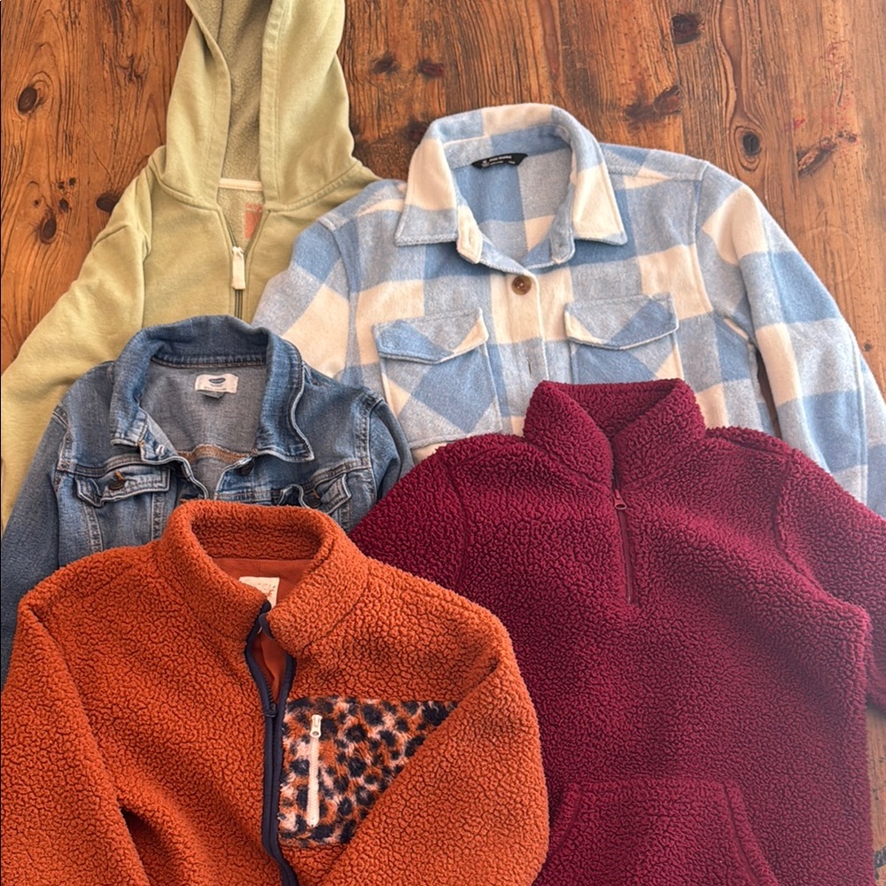 Girls outerwear/ jacket lot size L